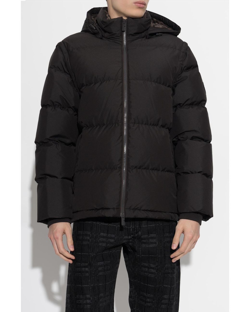 Burberry Black 'Bideford' Padded Jacket for men