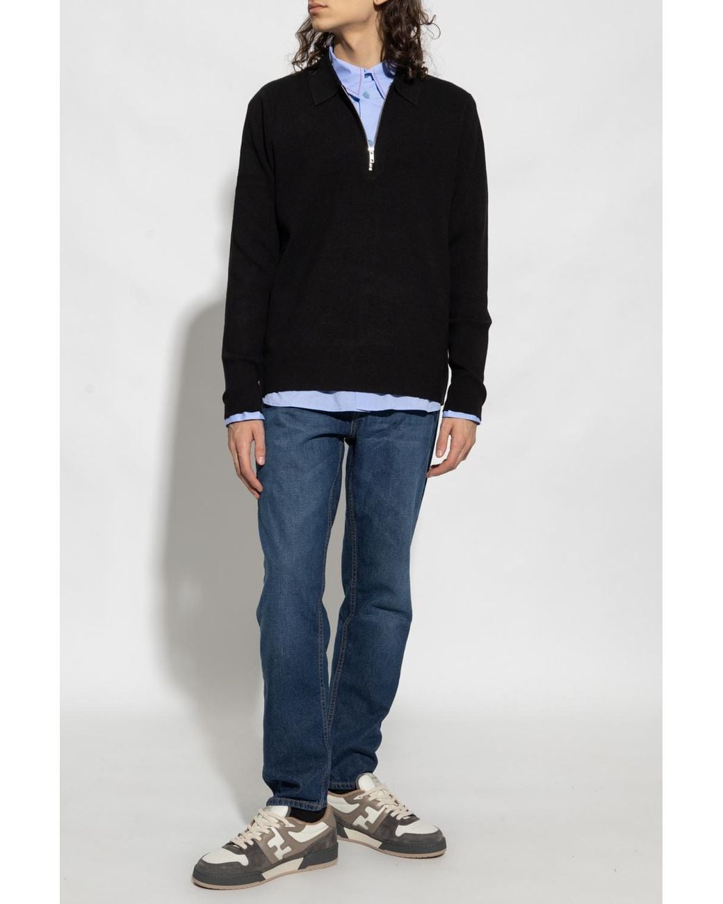 Samsøe & Samsøe Black 'Guna' Sweater for men