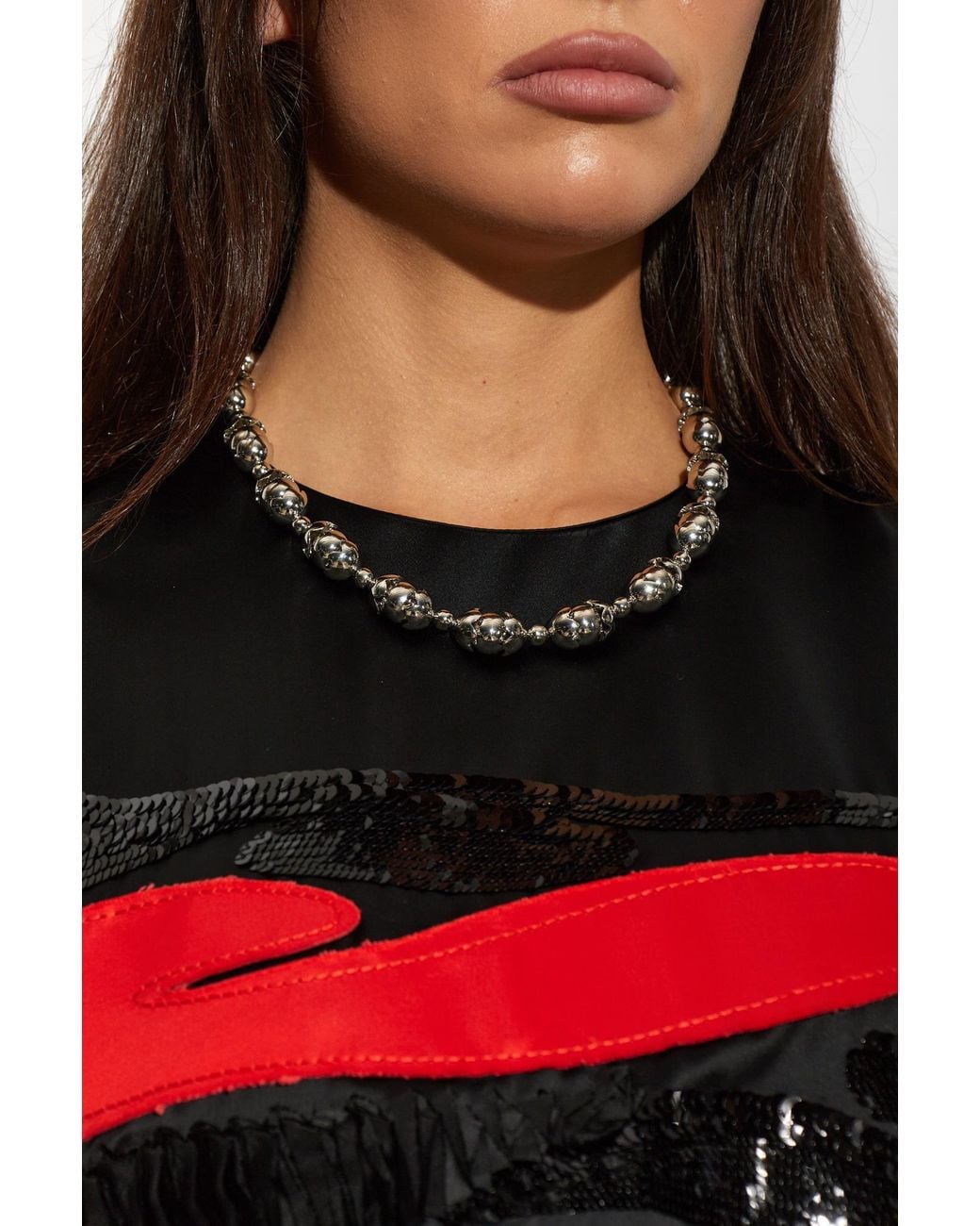 Marni Metallic Brass Necklace