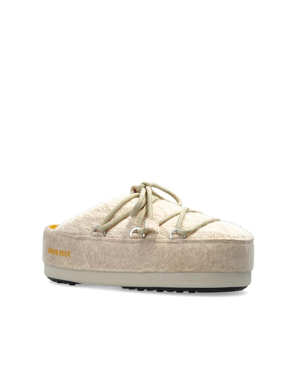 Moon Boot White Icon Space Racing Shoes