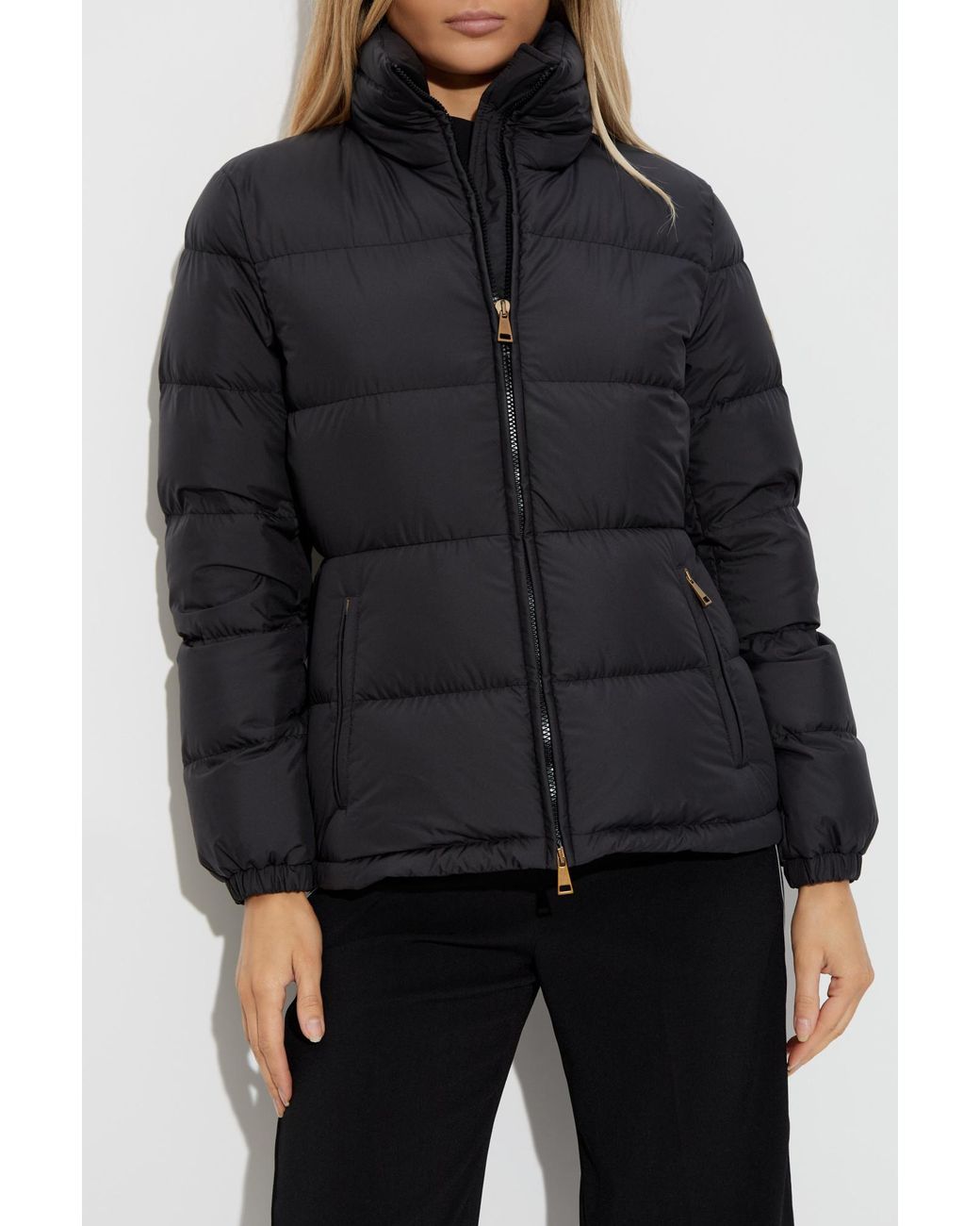 Moncler Black Down Jacket 'Dourbe'
