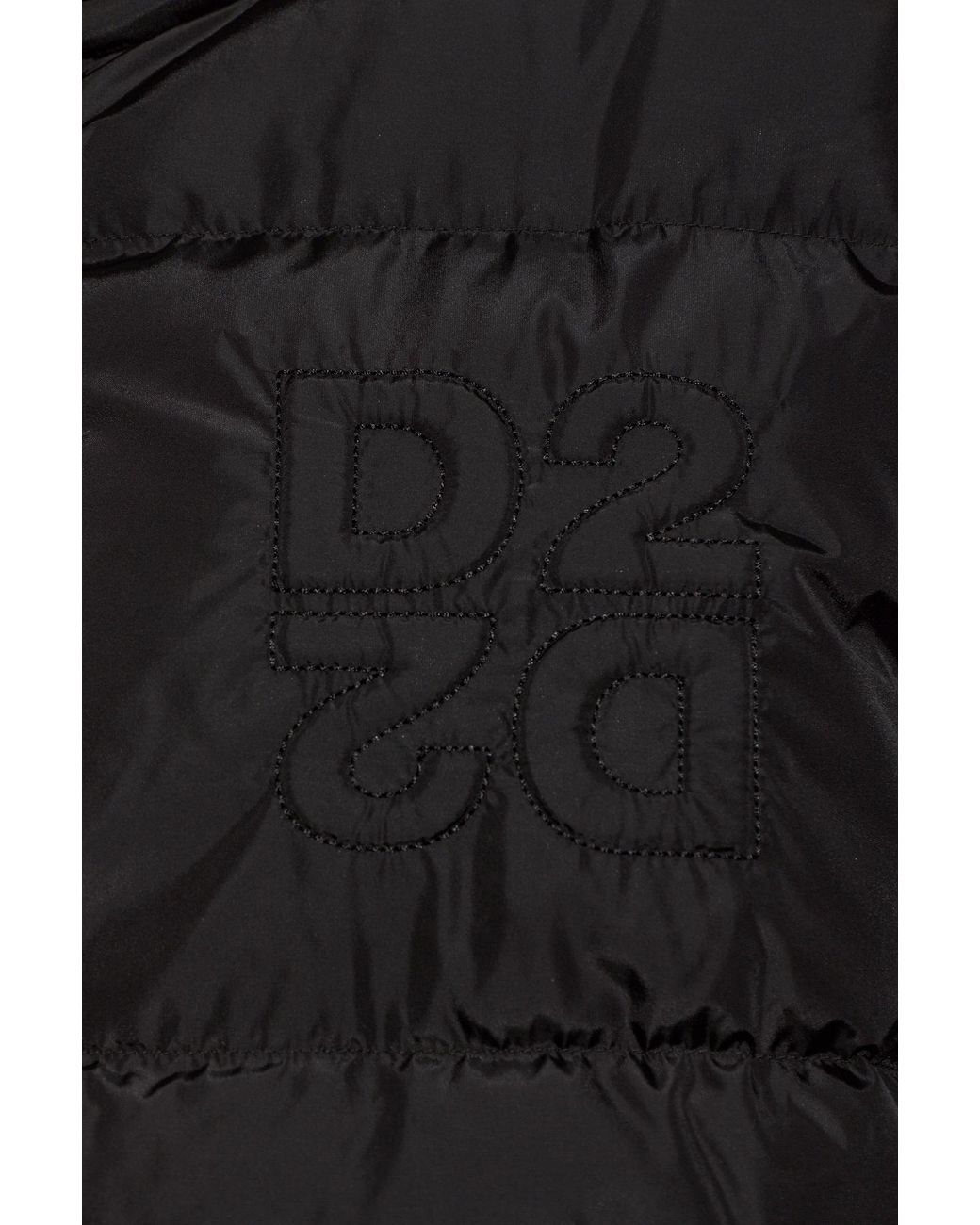 DSquared² Black Puffer Jacket