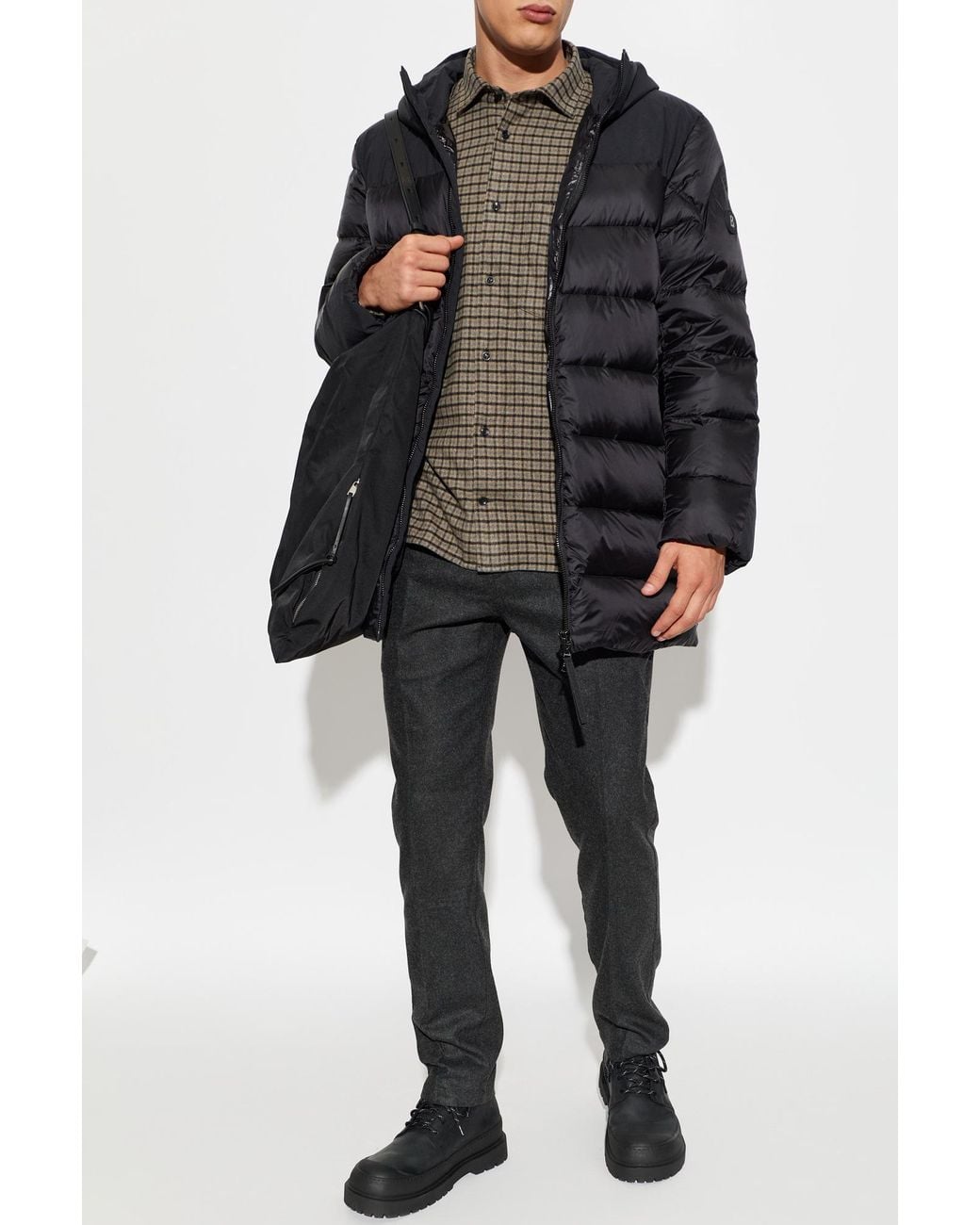 Bogner Black Riley Trousers for men
