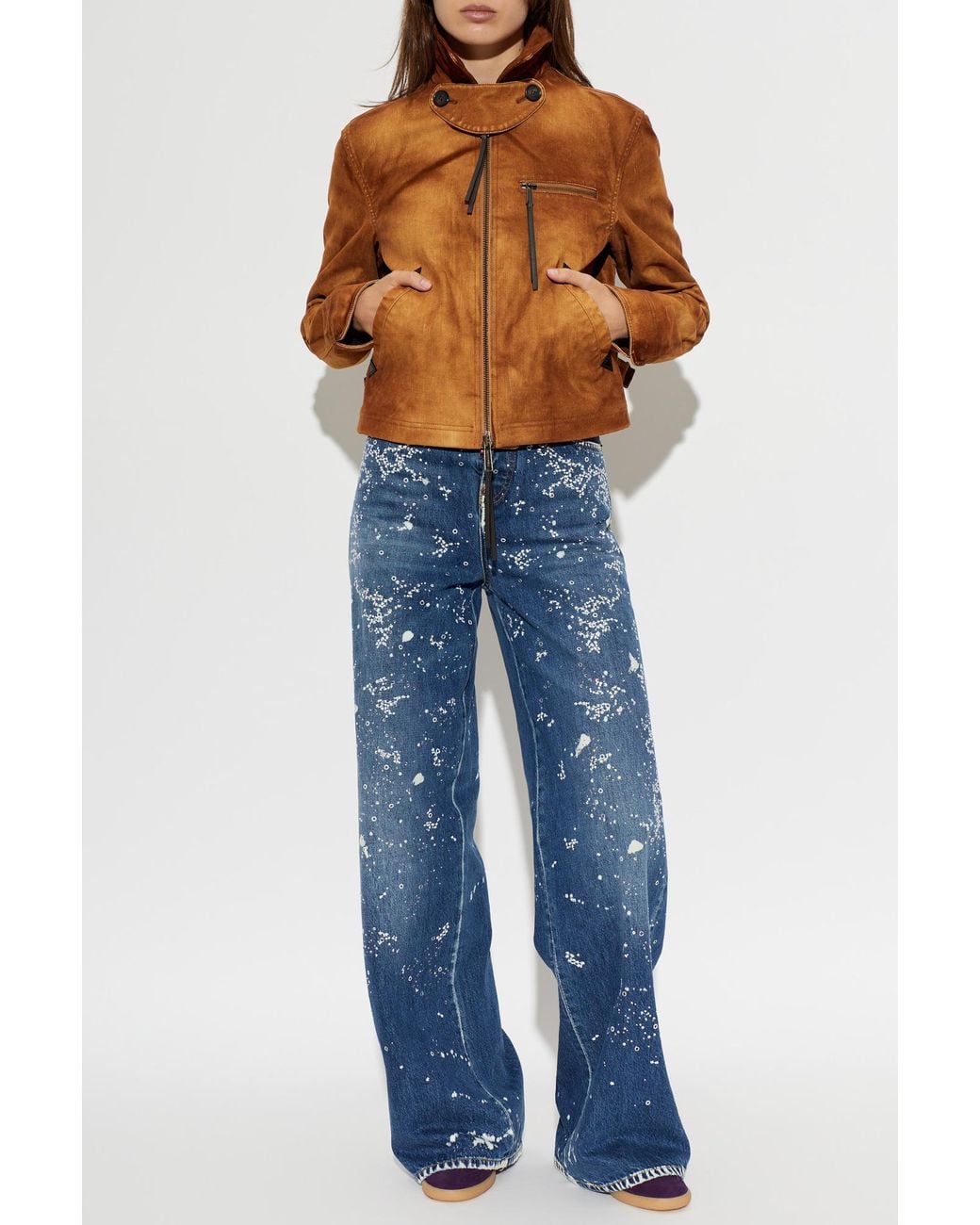 DSquared² Brown Denim Jacket
