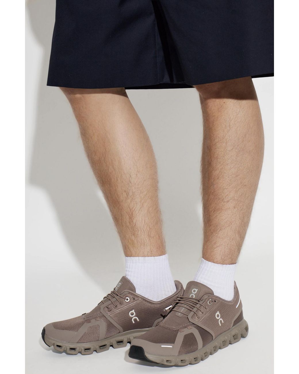 On Shoes Brown Sport Shoes "Cloud 6" for men