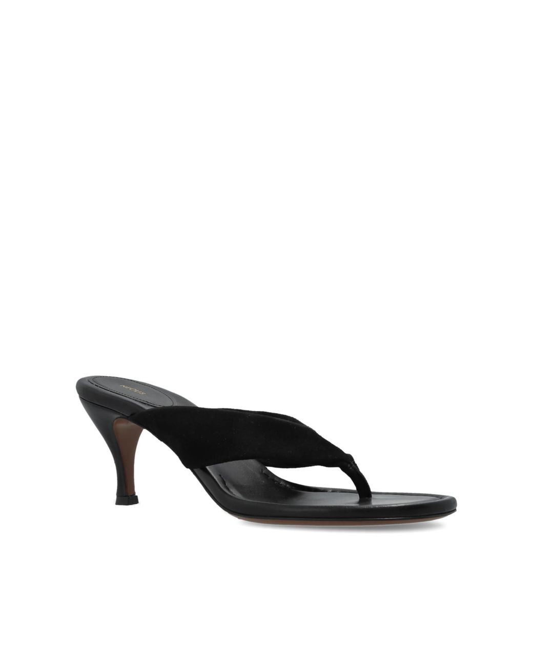 Neous Black 'Magrez' Heeled Mules
