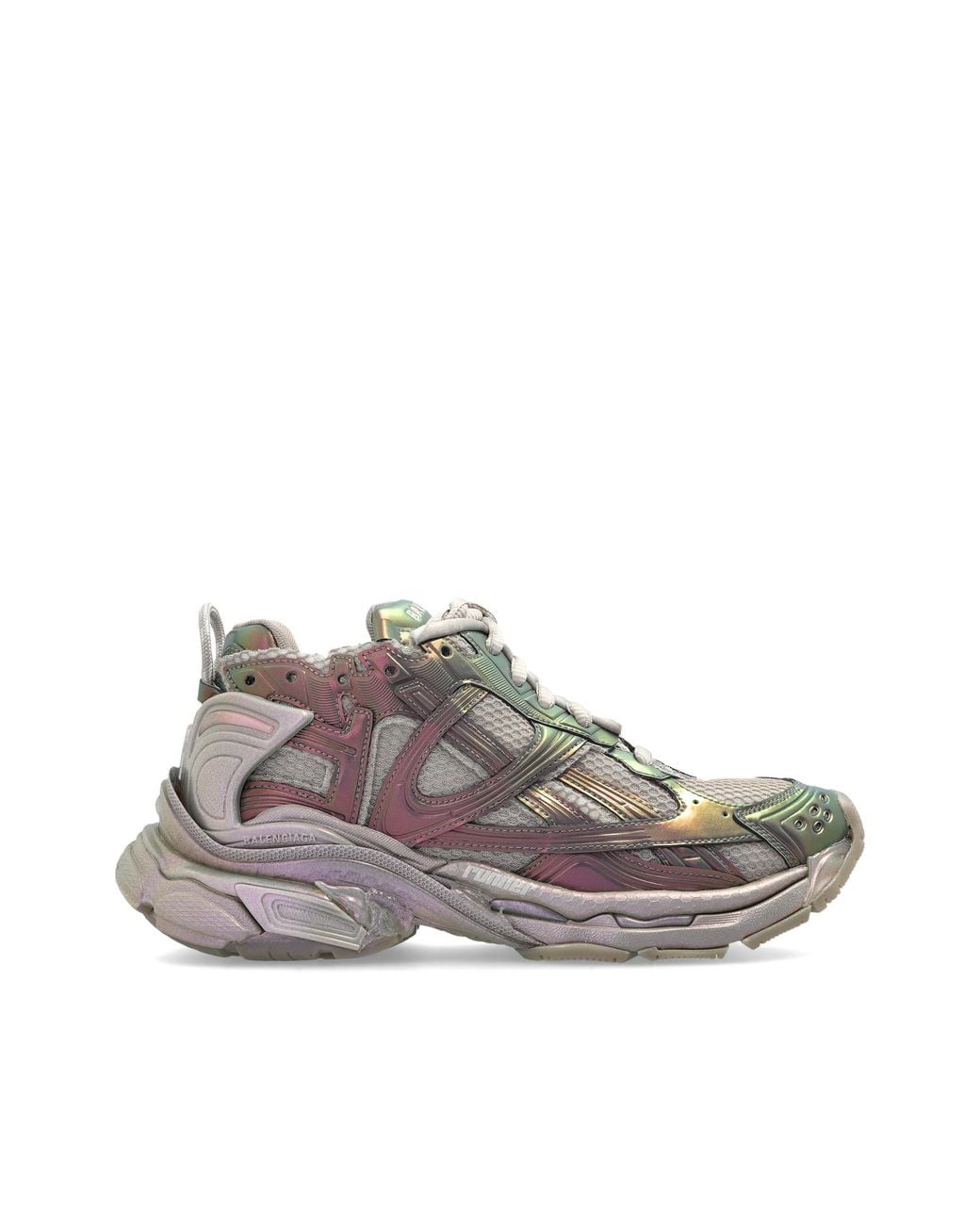 Balenciaga Brown 'Runner' Sneakers