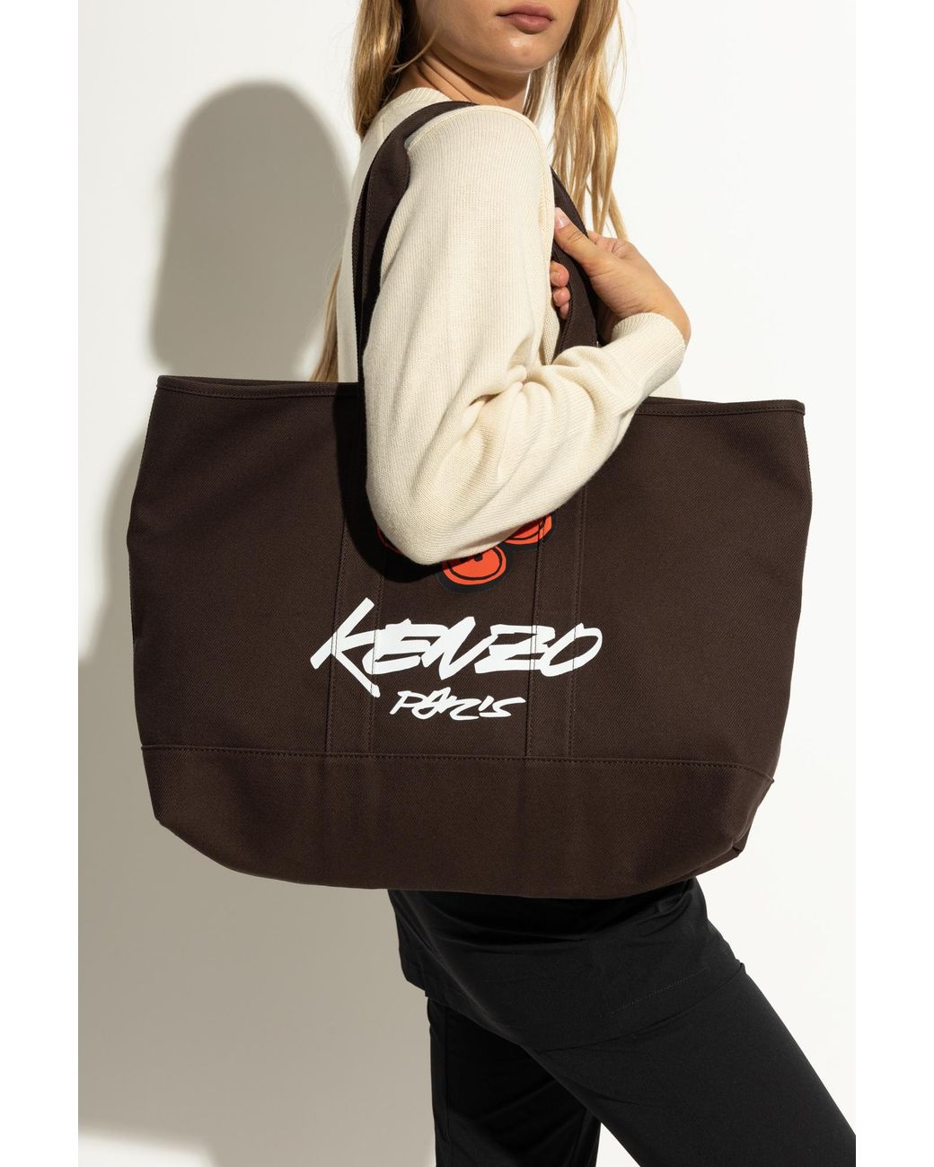 KENZO Black Shopper Bag