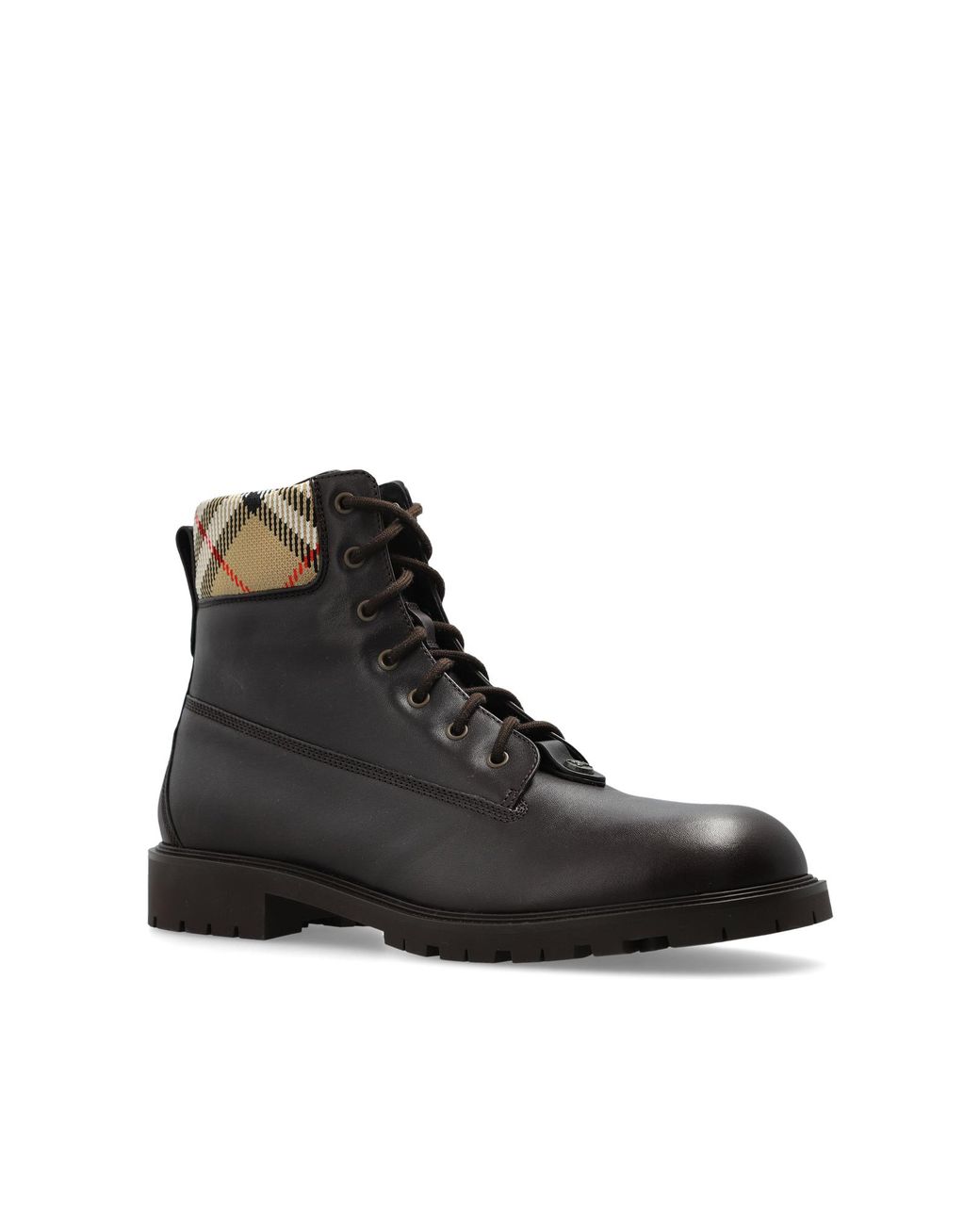 Burberry Black 'Durham' Ankle Boots for men