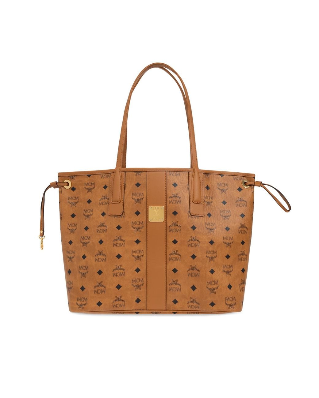 MCM Brown Reversible 'Liz' Tote Bag