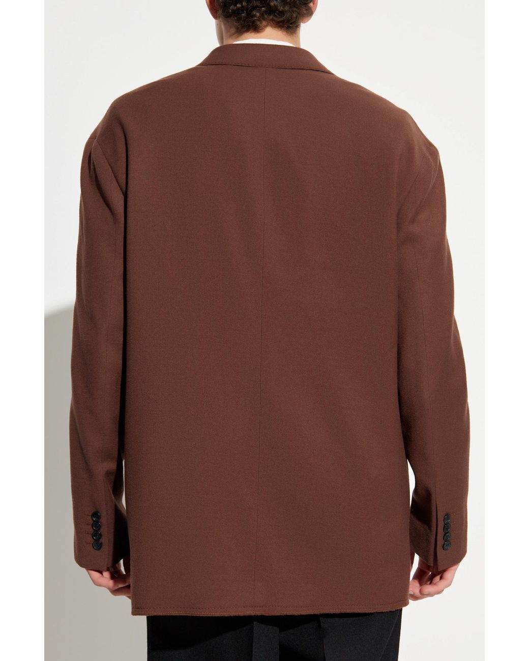 Lanvin Brown Wool Blazer for men