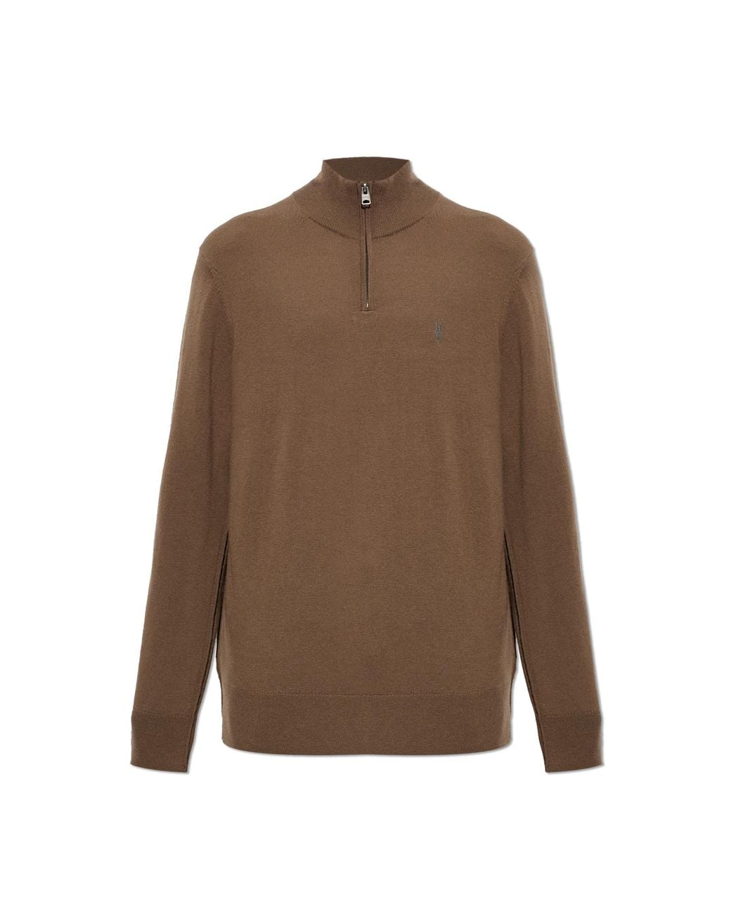 AllSaints Brown "Kilburn" Sweater for men