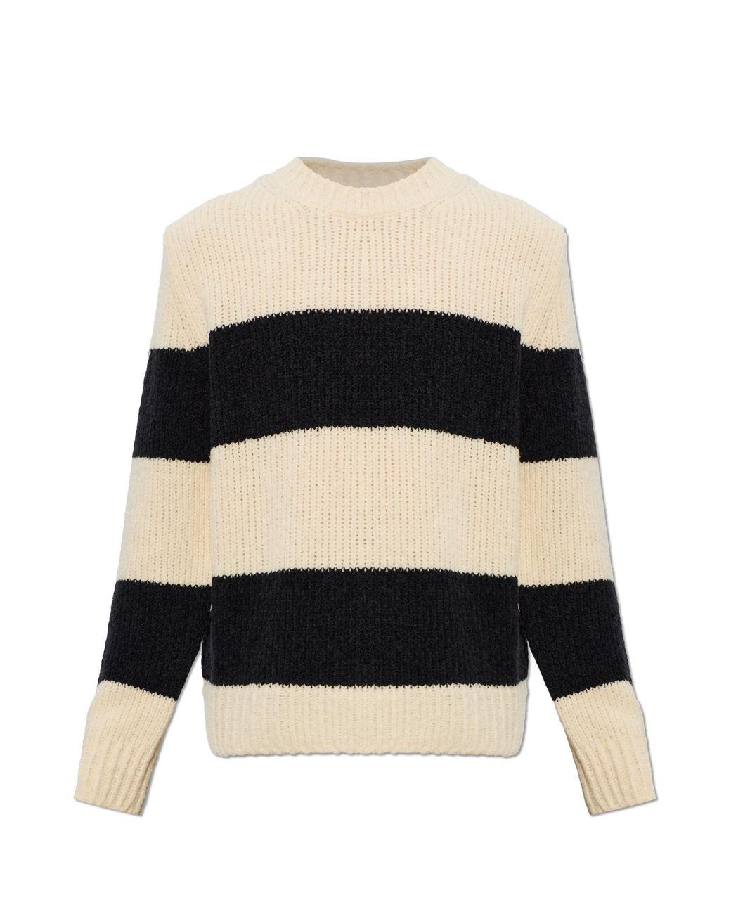 Moncler Black Wool Sweater for men