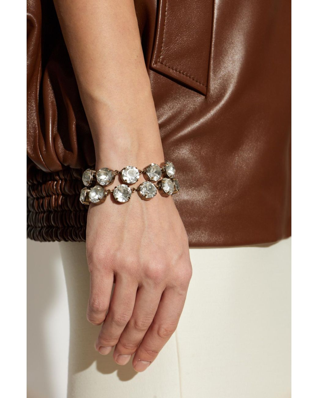 Balenciaga Metallic "Gala" Bracelet