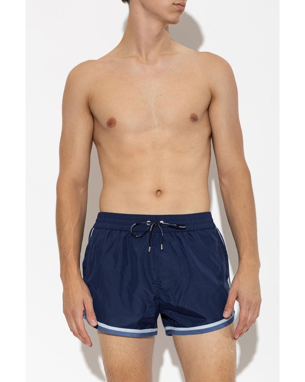 Dolce & Gabbana Blue Swimming Shorts for men