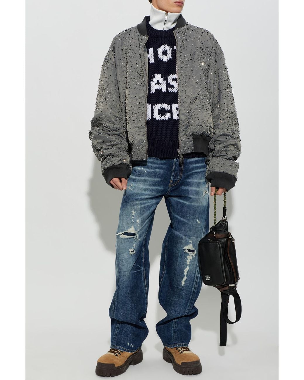 DSquared² Blue 'Loose Twst' Jeans for men
