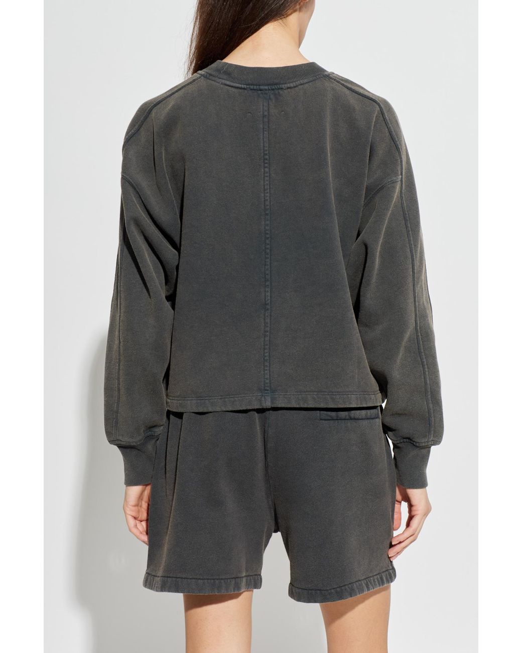 Isabel Marant Gray Sweatshirt "Sunny"