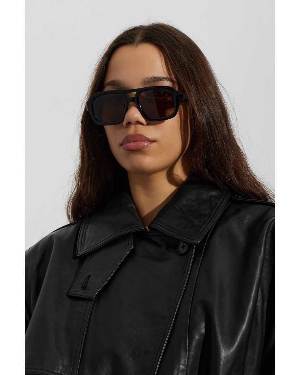 Céline Black Oversized Sunglasses