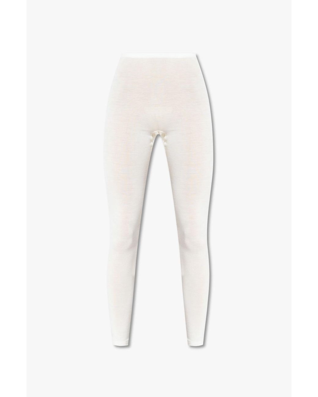 Hanro White Long Leggings