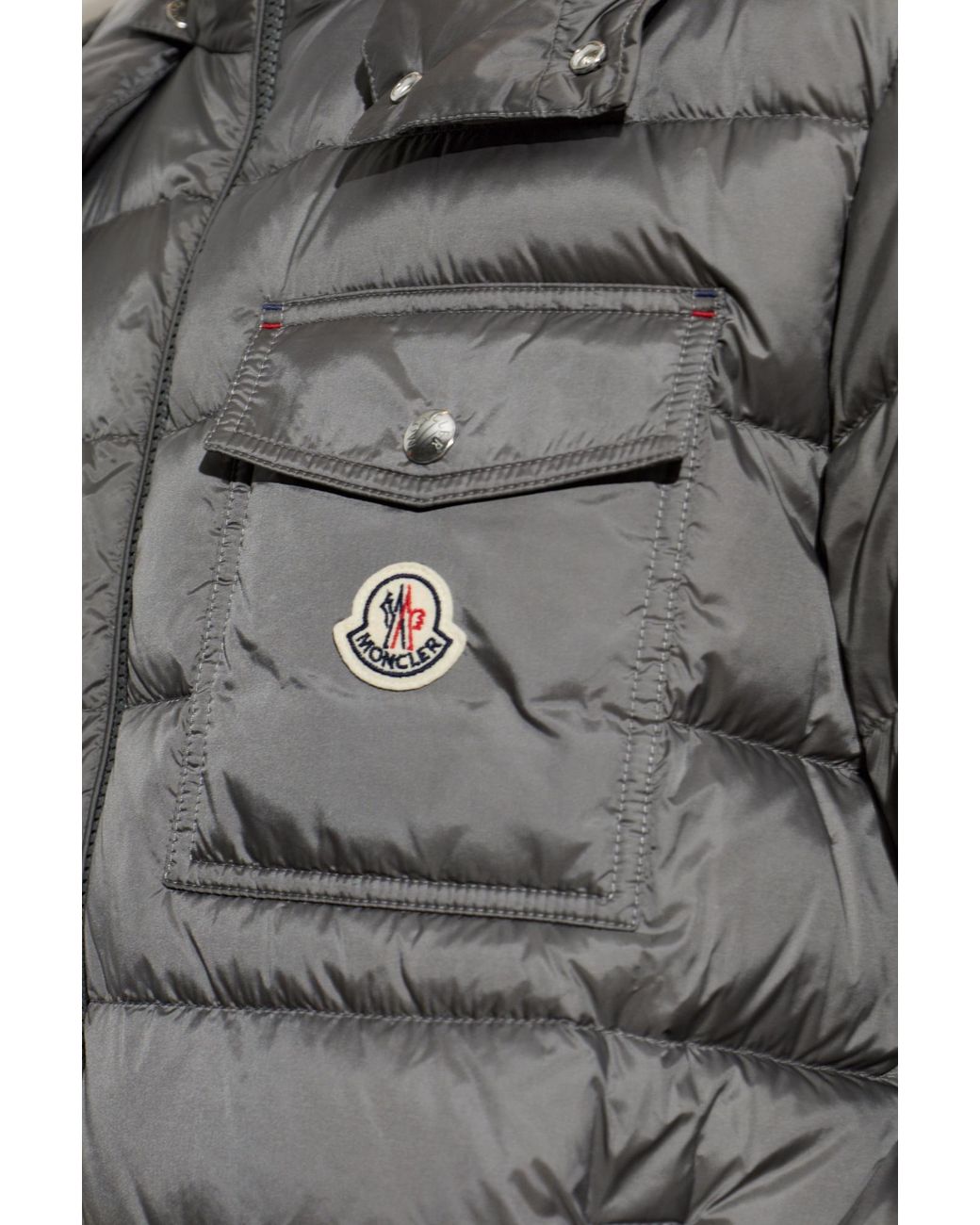Moncler Gray Verith Down Jacket for men