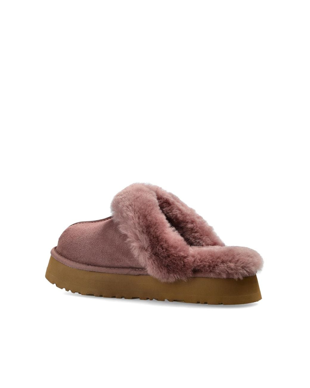 Ugg Brown 'Disquette' Slides