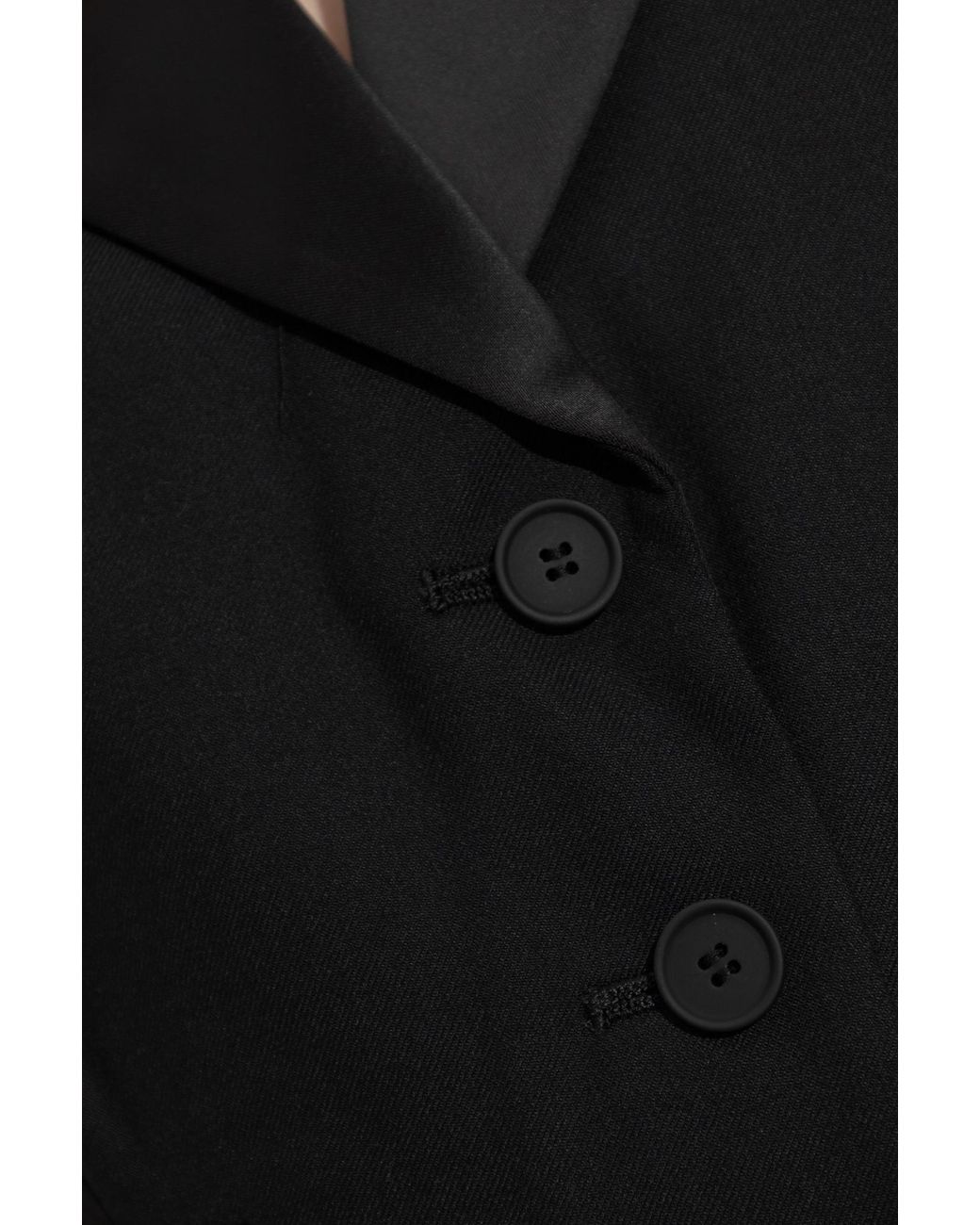 AllSaints Black Noa Vest