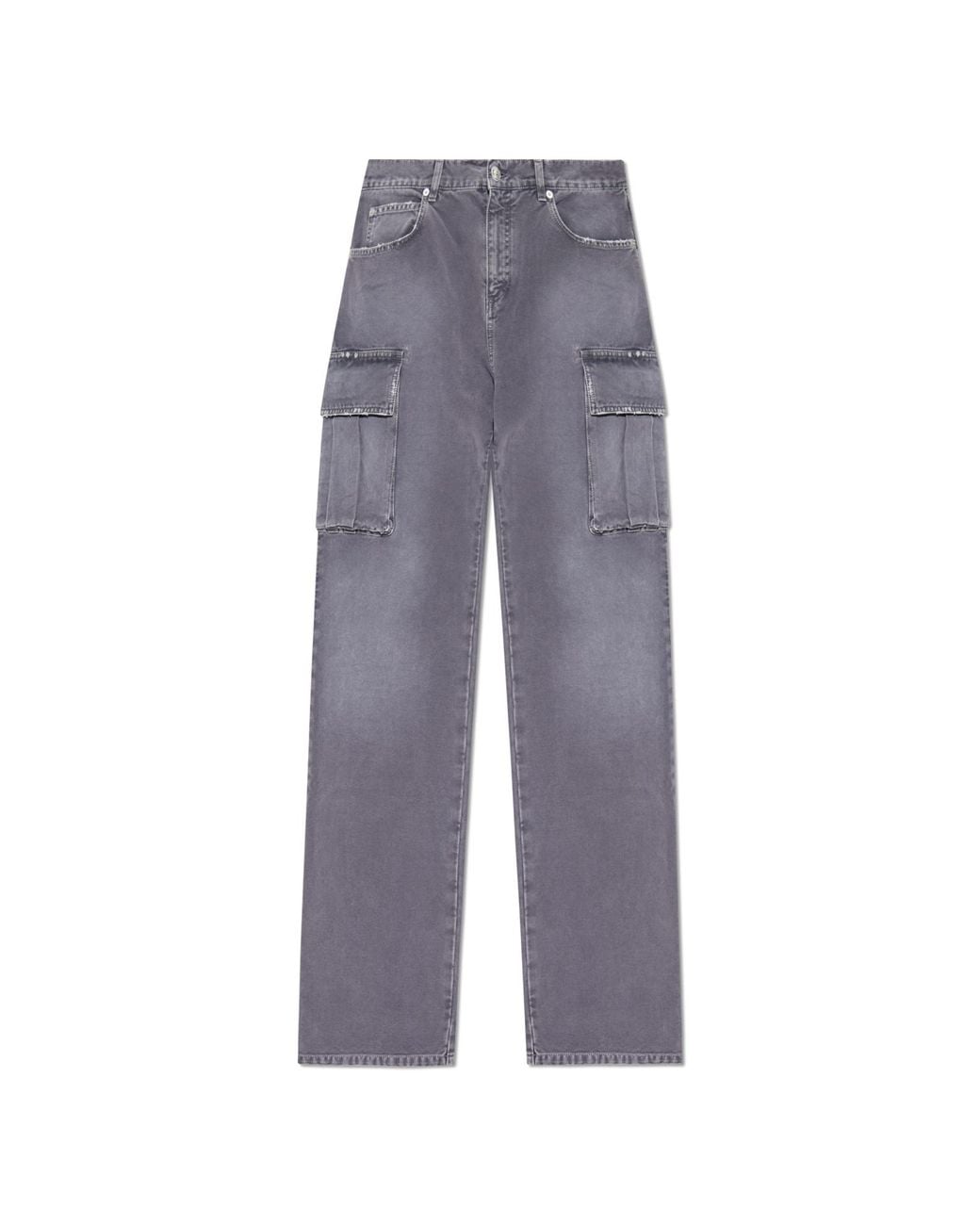 Balmain Blue Trousers With Pockets for men
