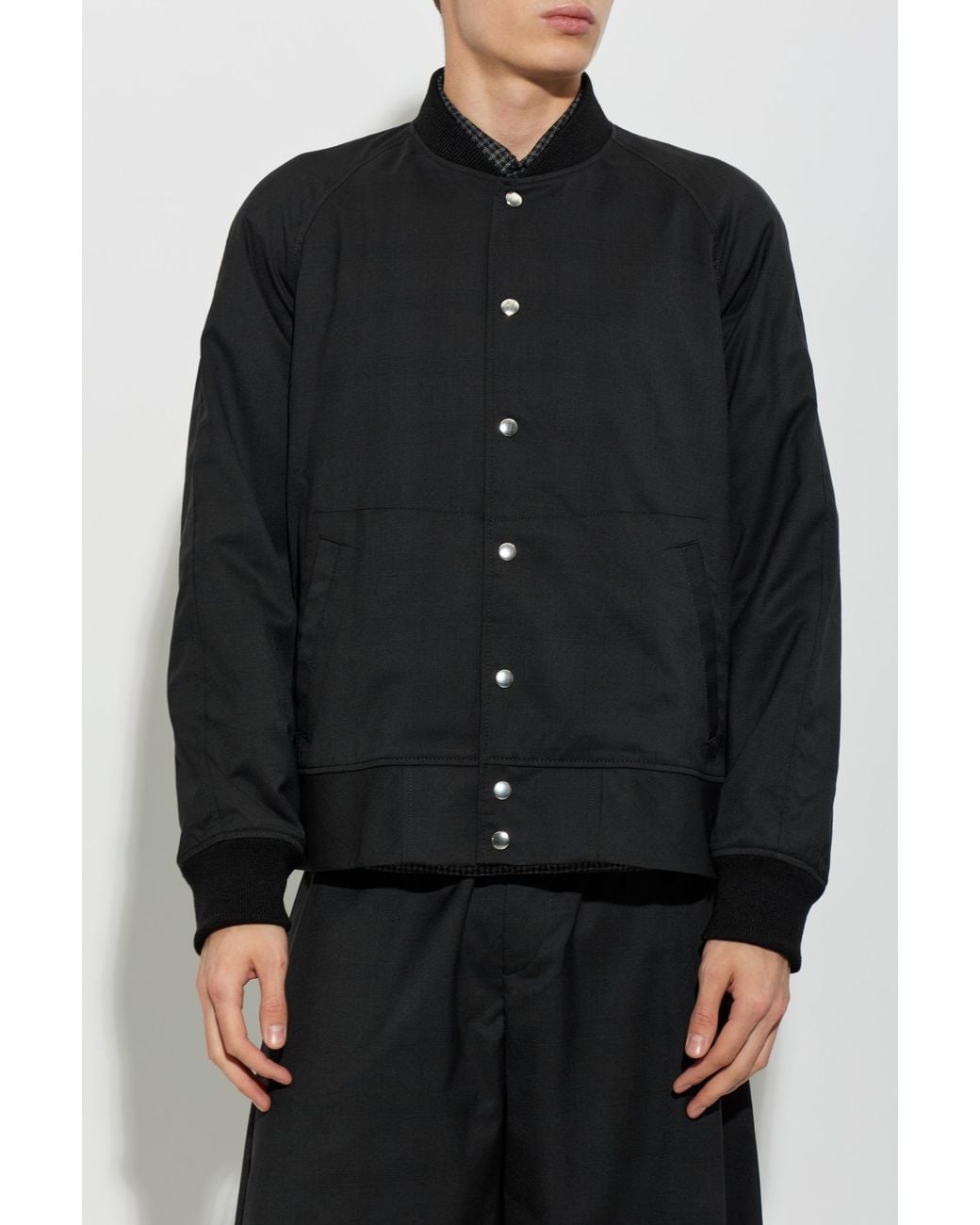 Comme des Garçons Black Asymmetrical Jacket for men