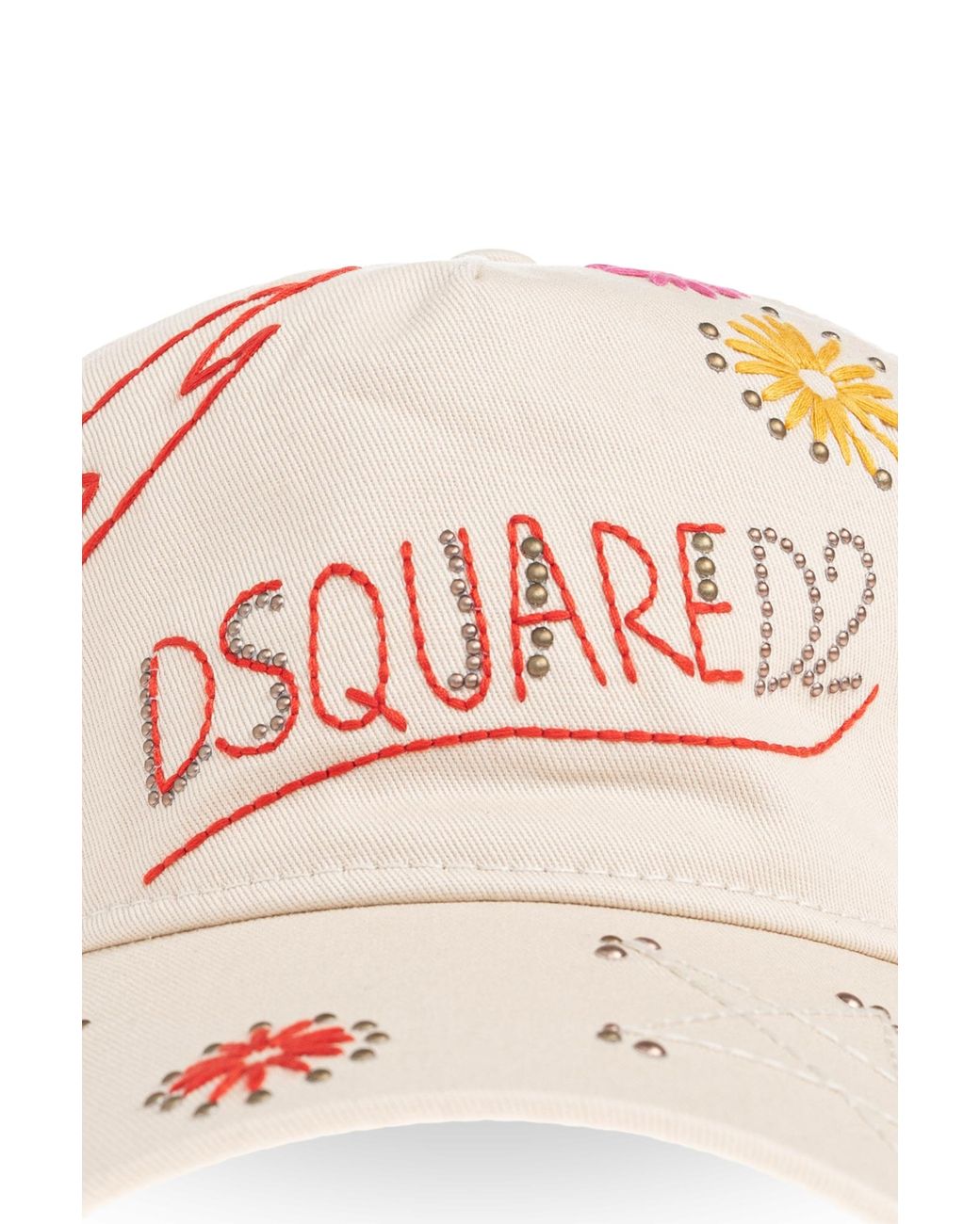 DSquared² Pink Baseball Cap for men