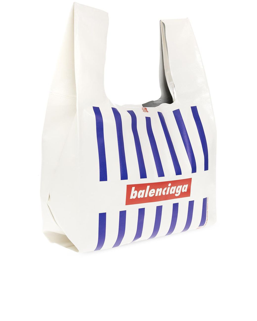 Balenciaga Leather 'monday' Shopper Bag in White for Men | Lyst