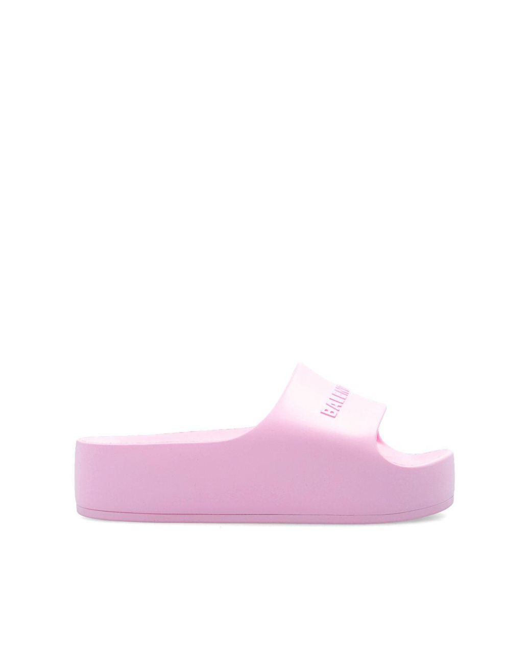 balenciaga slides light pink