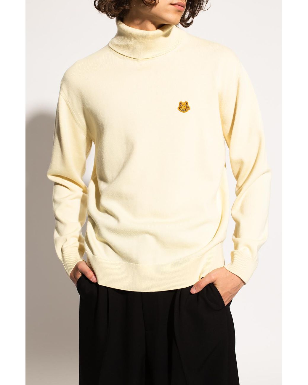 kenzo sweaters yellow