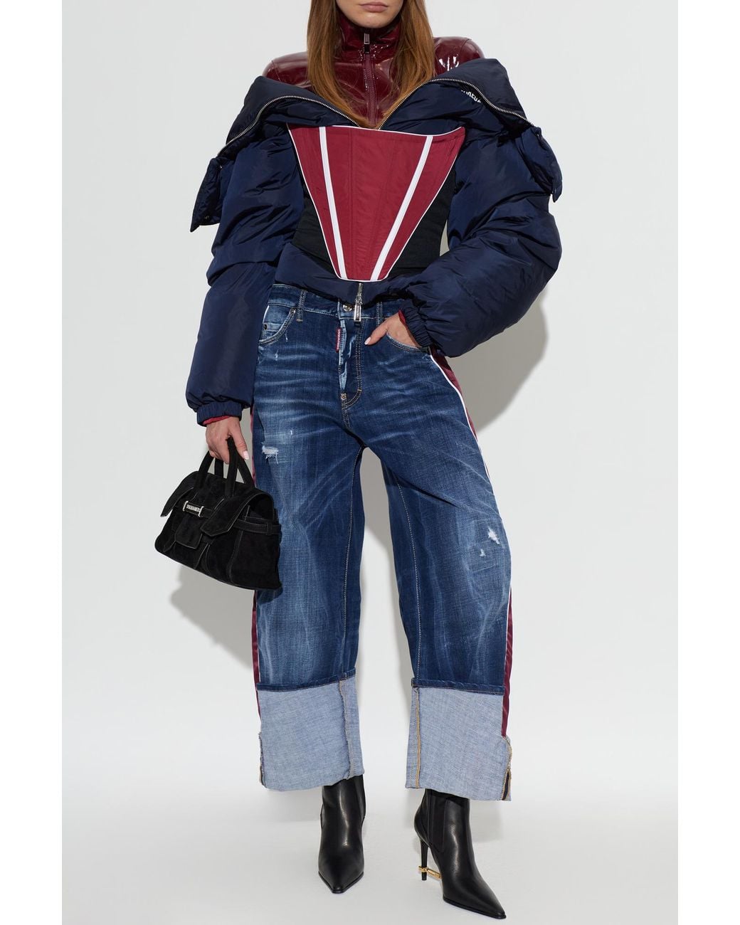 DSquared² Blue Straight-Leg Jeans
