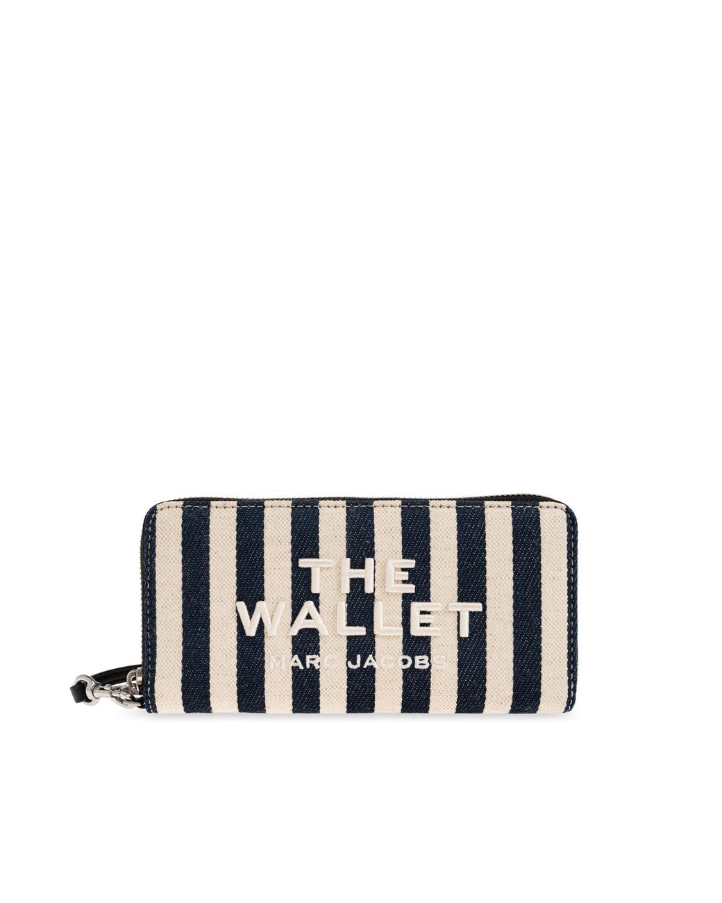 Marc Jacobs Black Striped Pattern Wallet
