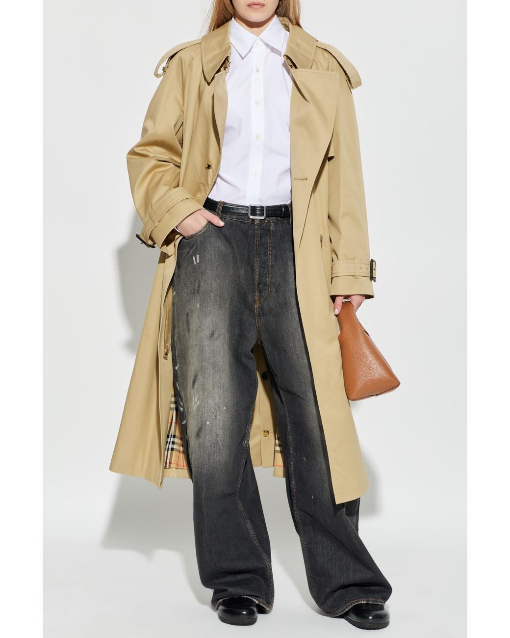 A.P.C. White Long-Sleeve Shirt