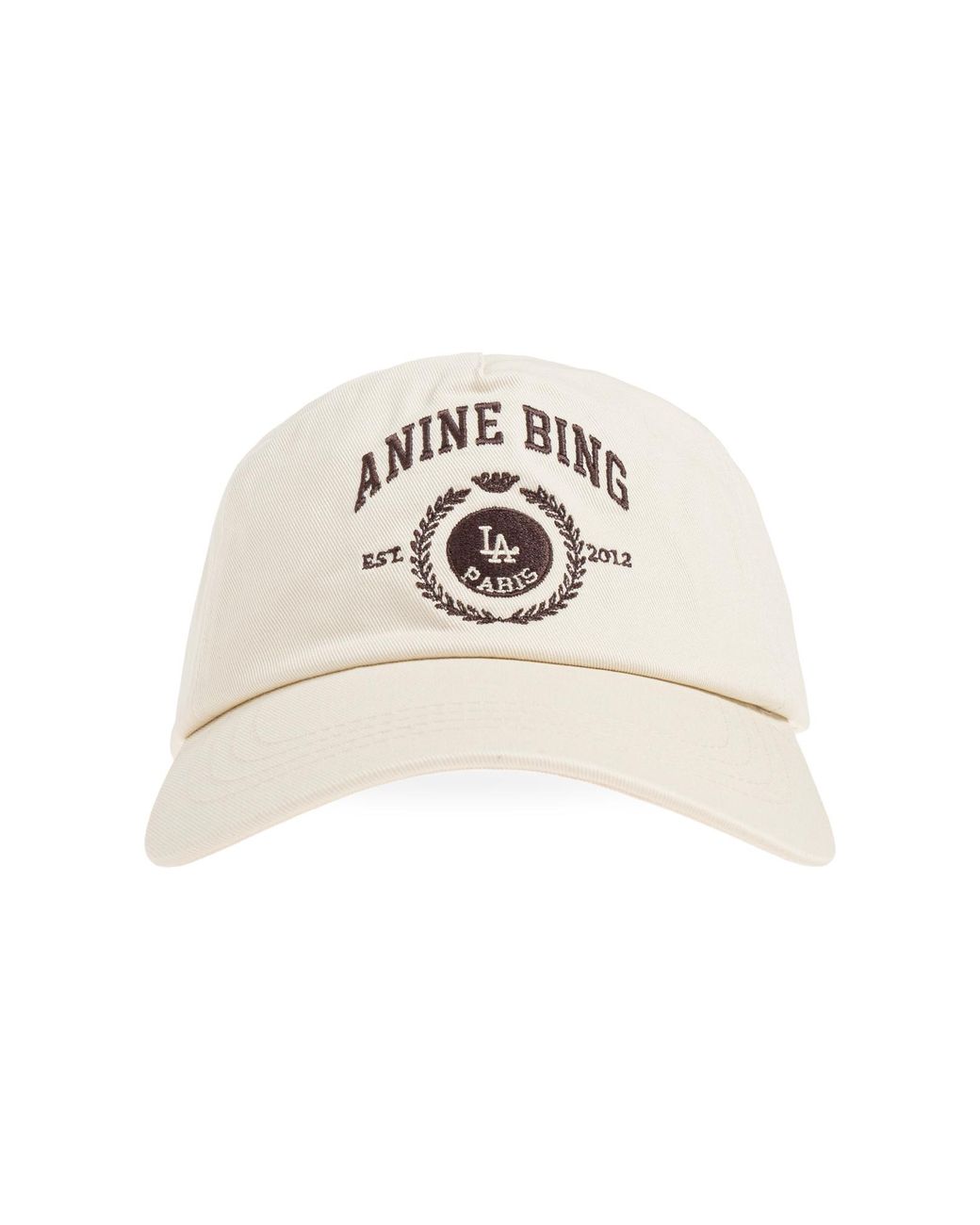 Anine Bing White Jeremy Baseball Cap