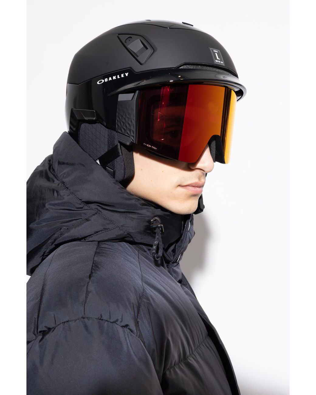 Oakley Black Helmet Mod7 Ice for men