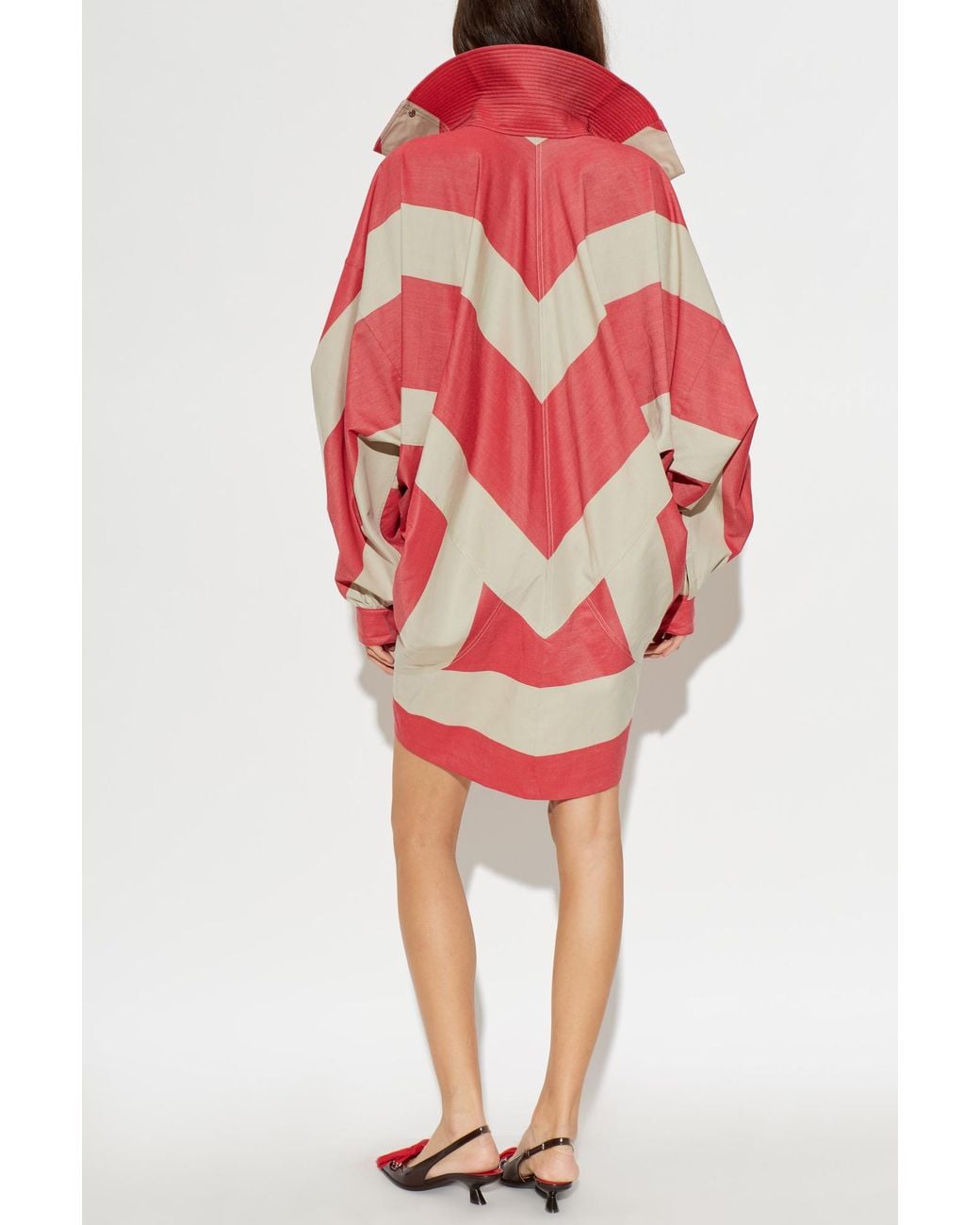 Jacquemus Red 'Losange' Jacket