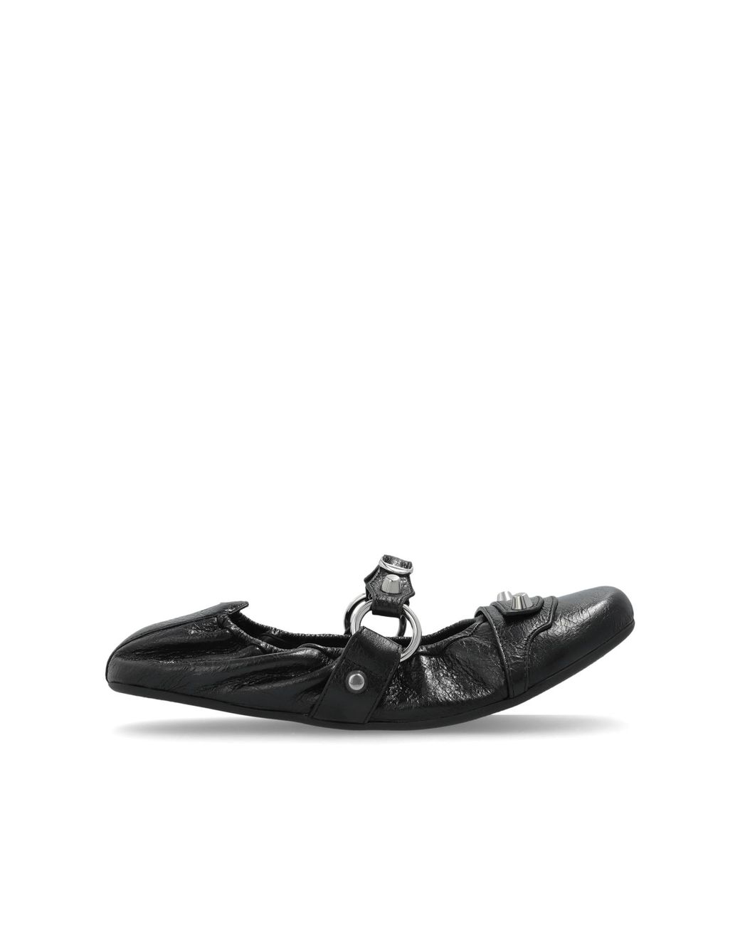 Balenciaga Ballerinas City in Black | Lyst