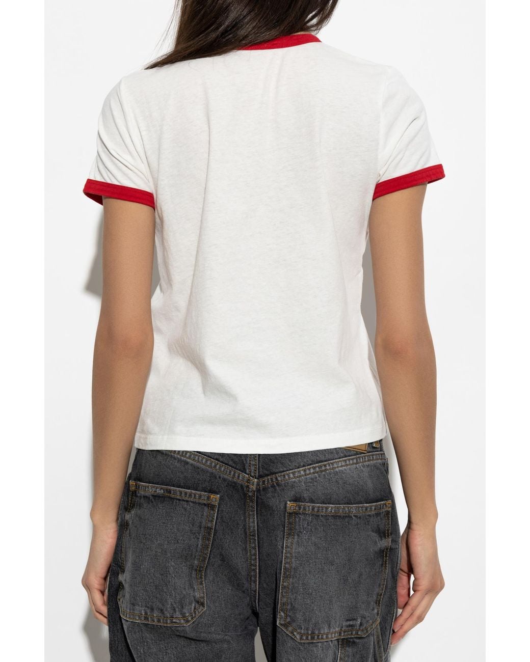 Marc Jacobs Pink T-Shirt With Printed Logo
