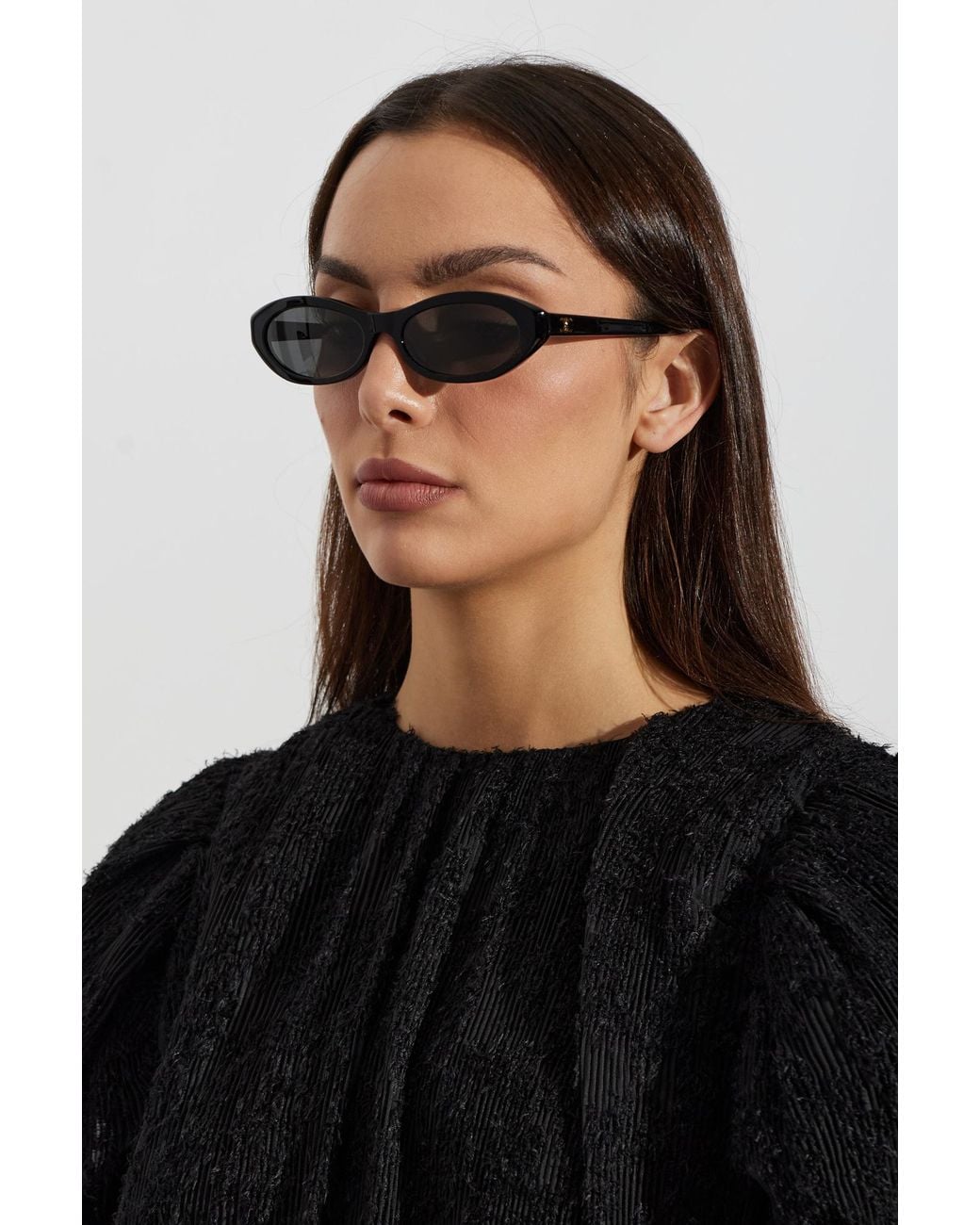 Céline Black 'Triomphe Mini' Sunglasses