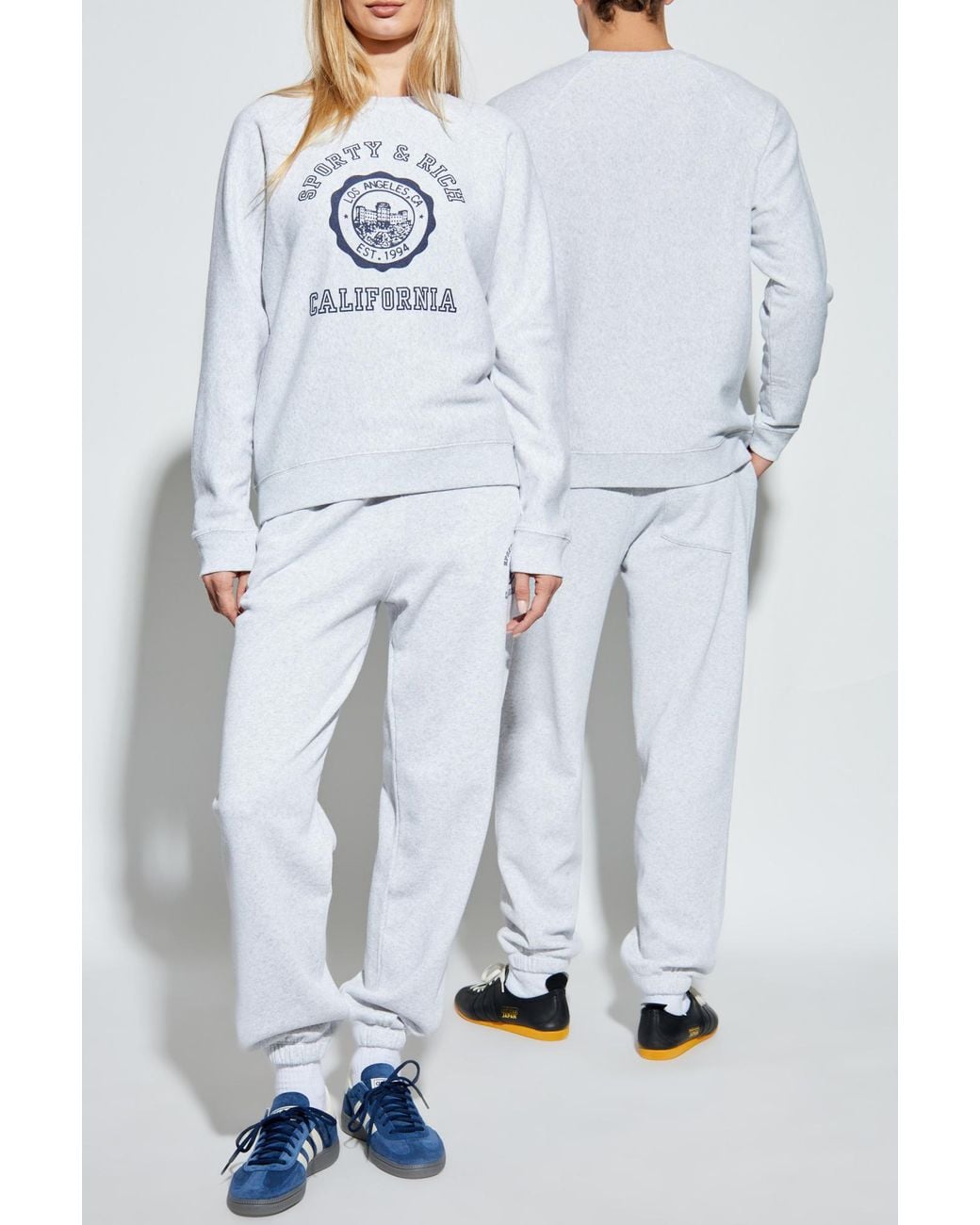 Sporty & Rich White Sweatshirt With Print