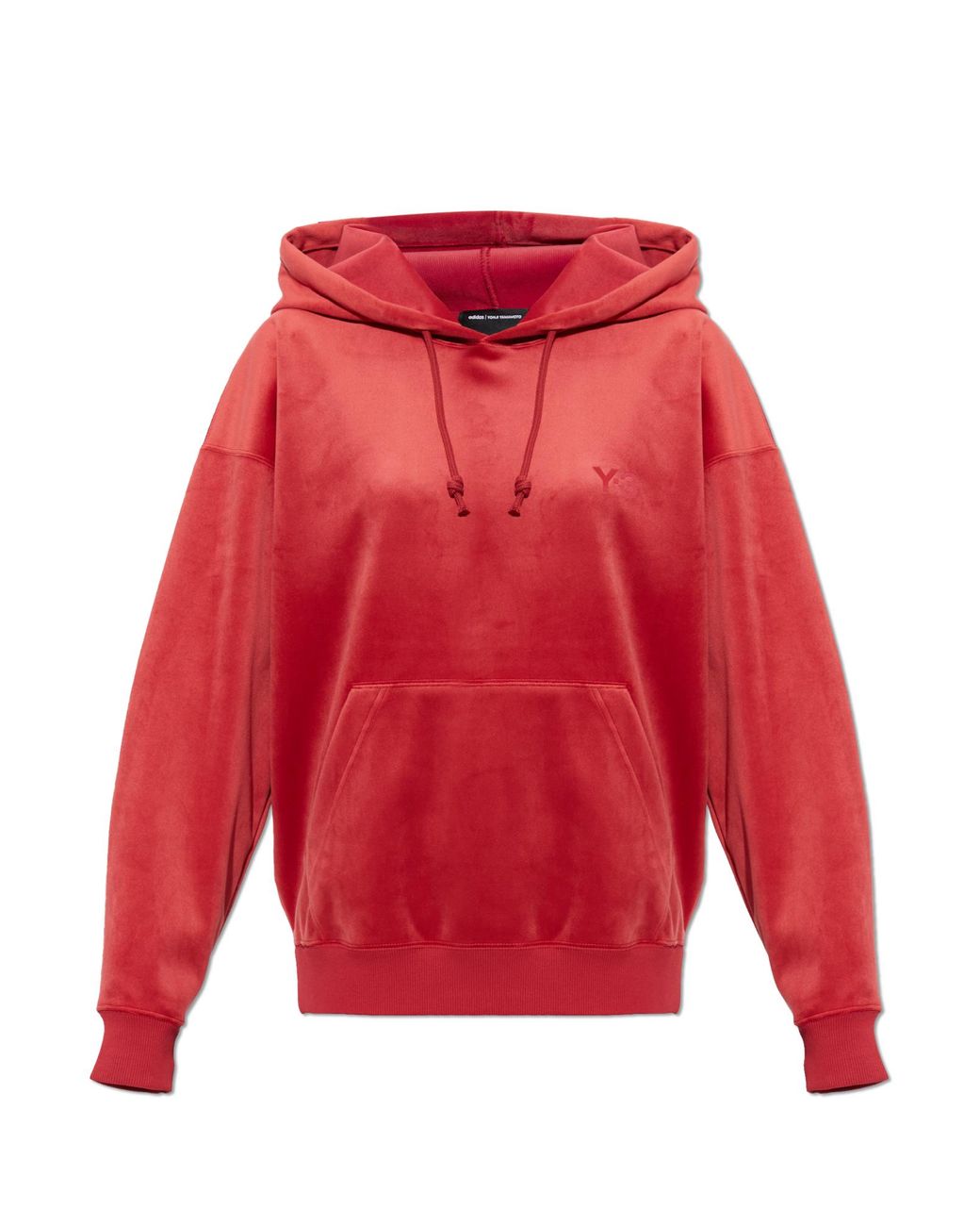 Y-3 Red Sweatshirt With Logo