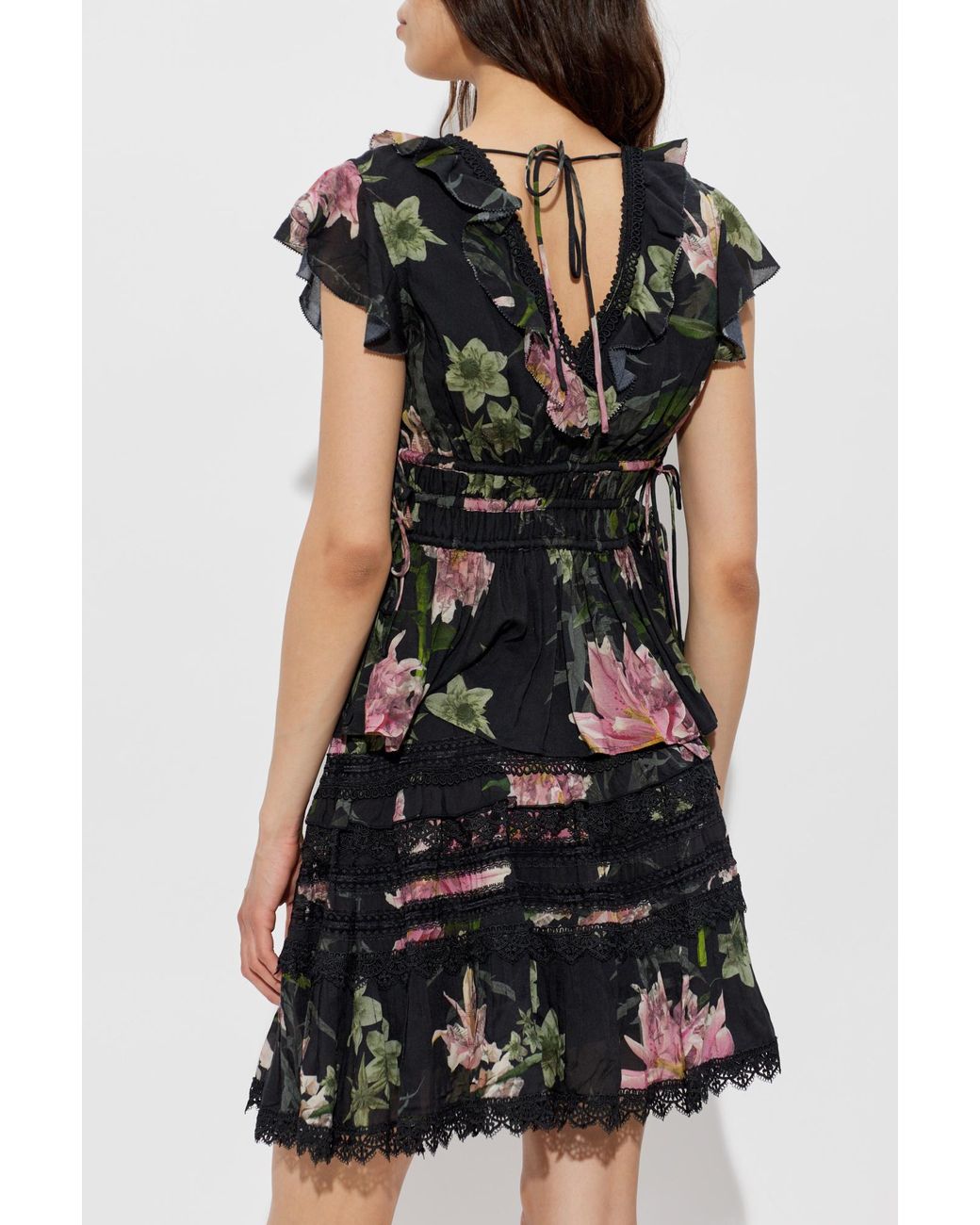 AllSaints Black Top 'Canto'