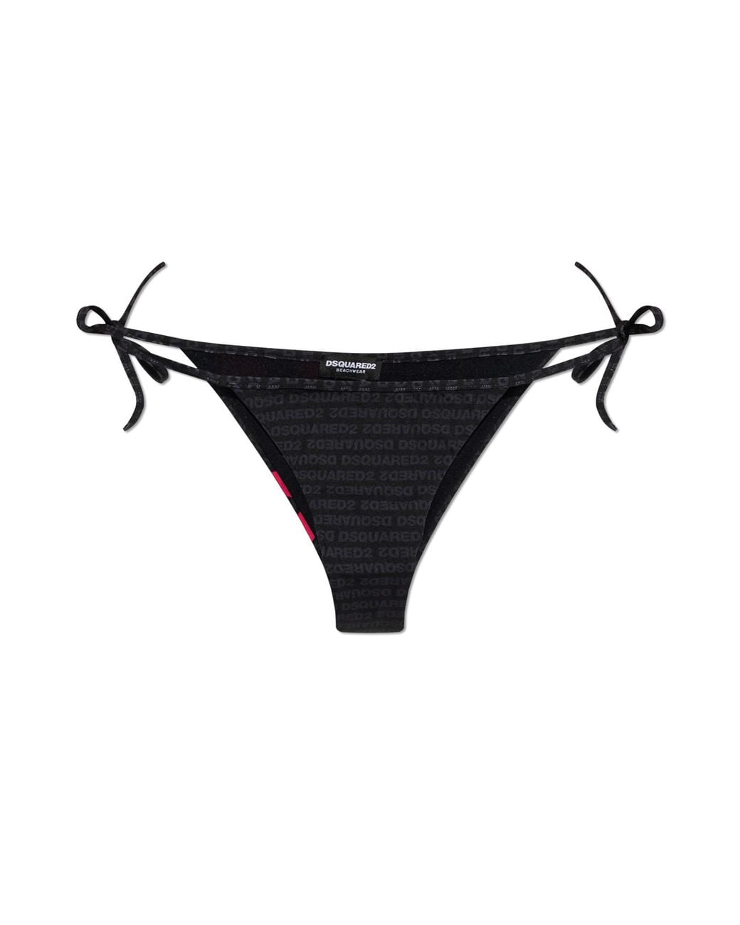 DSquared² Black Bottom Of Swimsuit
