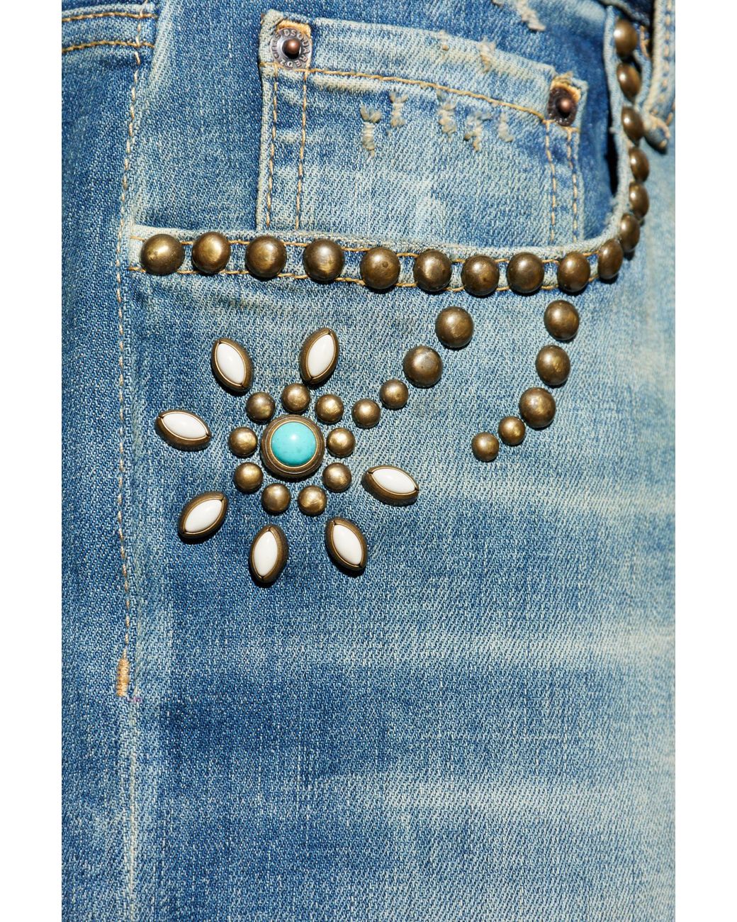 DSquared² Blue Loose Jeans for men