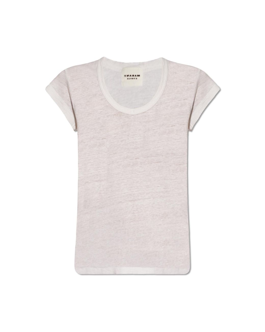 Isabel Marant White T-Shirt 'Zankou'