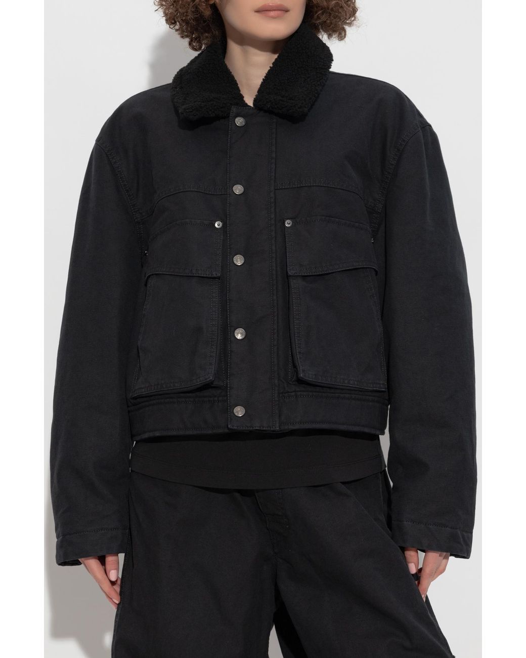 DSquared² Black Jacket With Collar