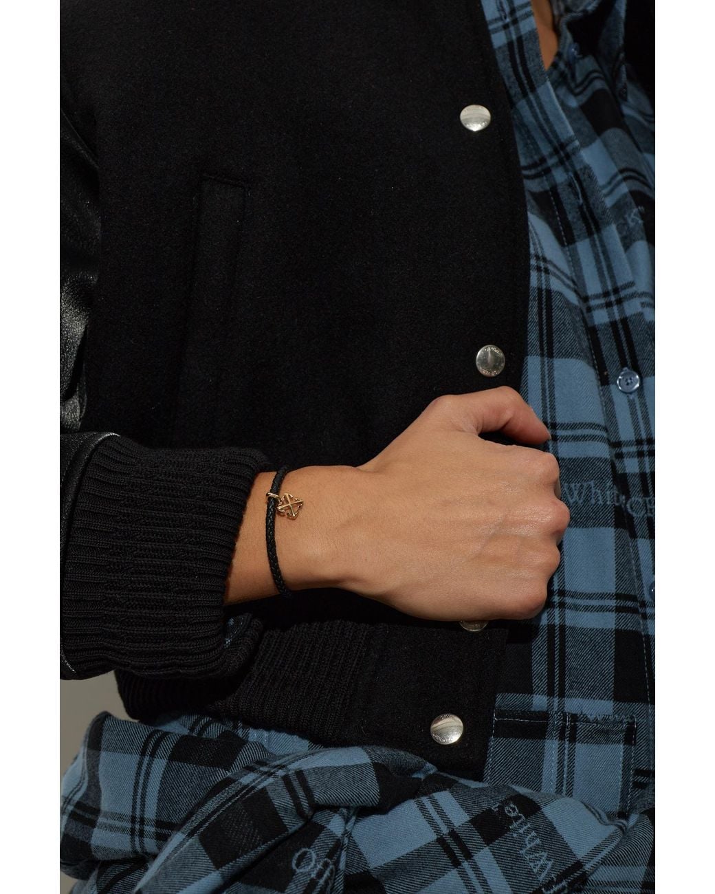 Off-White c/o Virgil Abloh White Bracelet With Charm