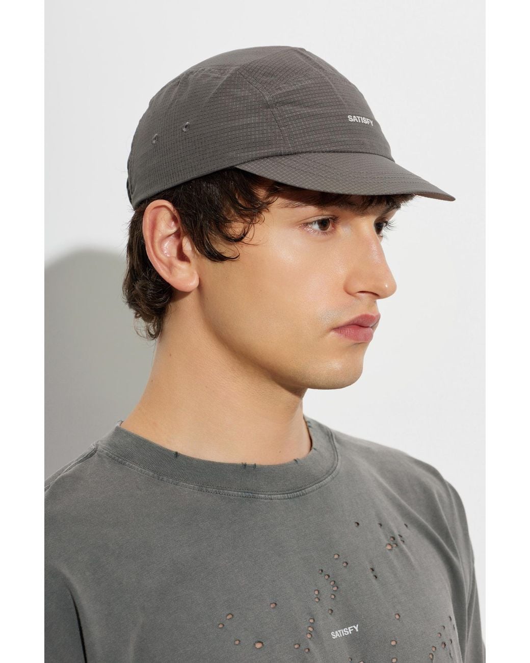 Satisfy Gray Baseball Cap for men